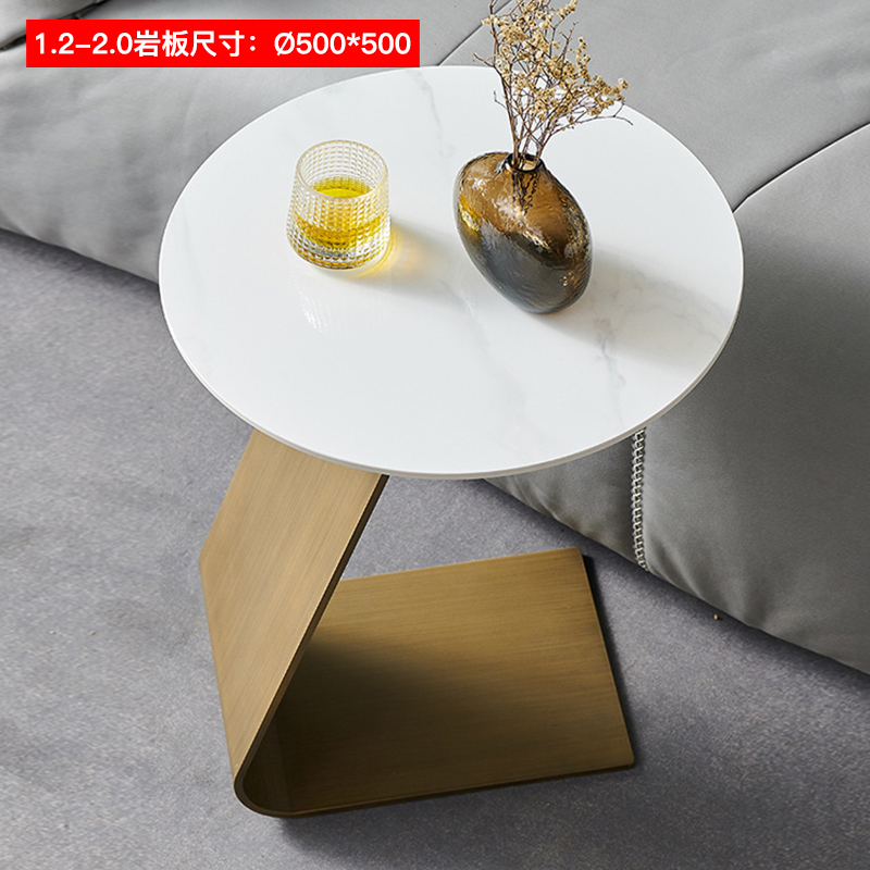 1.2-2.0岩板尺寸：Ø500x500