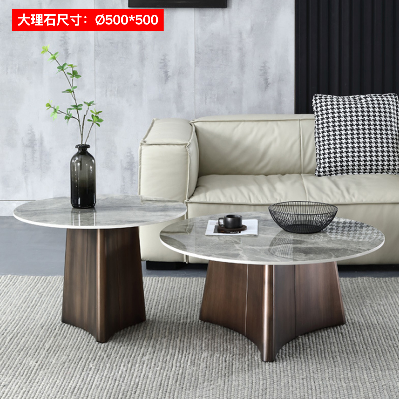 大理石尺寸：Ø500x500