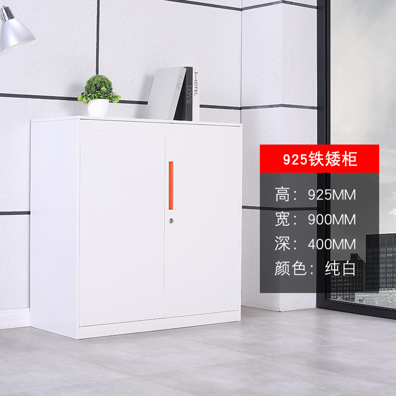 925纯白开门柜