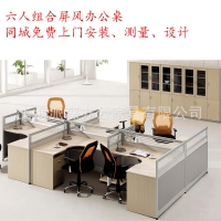 屏风隔断办公桌PS061003